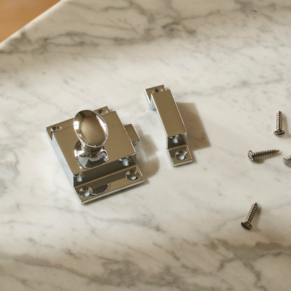 Cullum Turn Solid Brass Cabinet Latch
