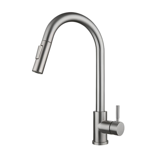 Tavora Touch Kitchen Faucet with Pull-Down Sprayer, Single Handle Stainless Steel Faucet