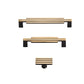 Art Deco Brass Cabinet Handles and Knobs