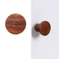 Round Wood Cabinet Pulls and Knobs