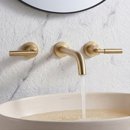 Nova Modern Wall-Mounted Single Handle Bathroom Faucet