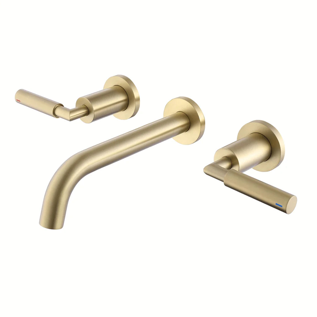 Nova Modern Wall-Mounted Single Handle Bathroom Faucet