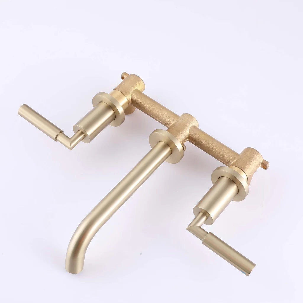 Nova Modern Wall-Mounted Single Handle Bathroom Faucet
