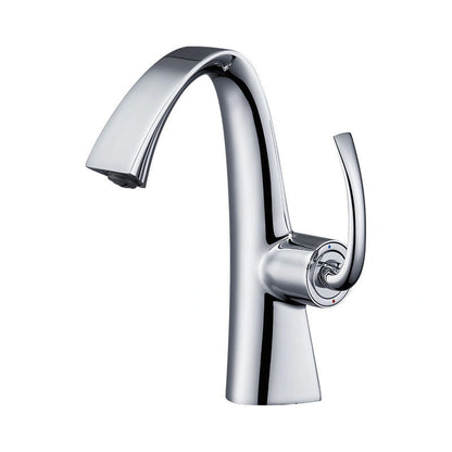 Calira Modern Single-Handle Single-Hole Bathroom Sink Faucet