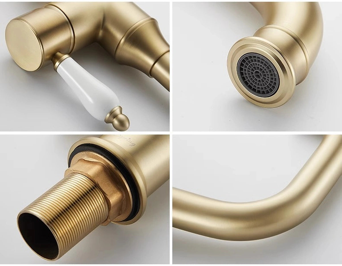 A BRASS BODY WITH AN ANTIQUE PROFILE
