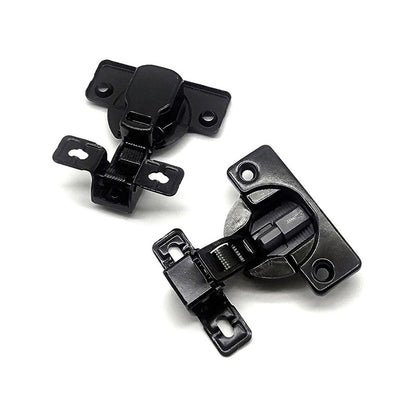 Lennox 90° Soft-Close No-Bore Surface-Mount Cabinet Hinges for Frameless Cabinets