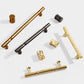 Zinc Alloy Round Bar Cabinet Pulls and Knobs