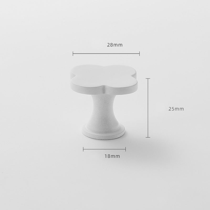 Four-Leaf Clover Cabinet Knobs in Seven Colors