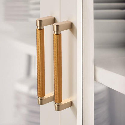 Two-Color Splicing Aluminum Alloy Cabinet Pulls