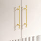 Nordic Gold Round Bar Cabinet Pulls