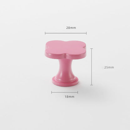 Four-Leaf Clover Cabinet Knobs in Seven Colors