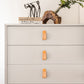 Leather Drawer Pull Knobs Dresser Cupboard Knobs