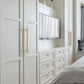 Classic Gold Zinc Alloy Cabinet Pulls for Drawers and Dressers