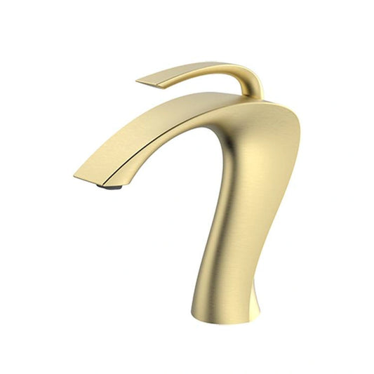 Lunara Modern Single-Handle Single-Hole Bathroom Sink Faucet