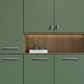 European Round Bar Zinc Alloy Cabinet Pulls