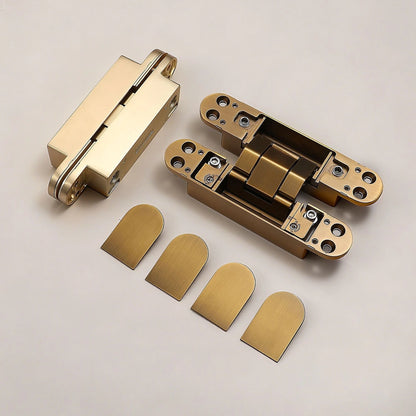 3D Adjustable Concealed Door Hinges for Interior Wood Doors