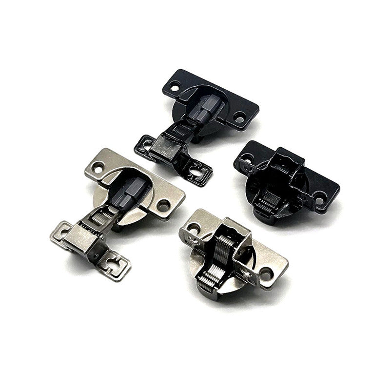 Lennox 90° Soft-Close No-Bore Surface-Mount Cabinet Hinges for Frameless Cabinets