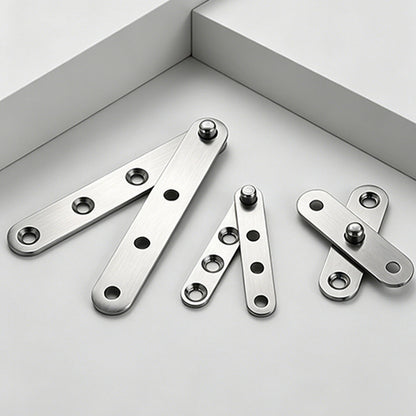 Stainless Steel 360° Pivot Door Hinges, Top and Bottom Mount