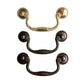 3.75" Vintage Drawer Pull Handles Drop Bail Pulls