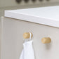 Two-Tone Knurled Cabinet Pulls and Knobs