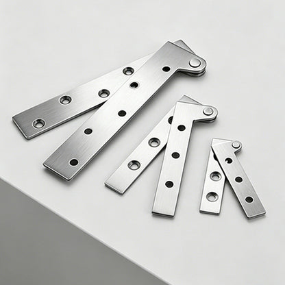 Stainless Steel 360° Pivot Door Hinges, Top and Bottom Mount