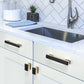 Two-Tone Black and Gold Cabinet Pulls and Knobs for Wardrobes