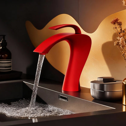 Lunara Modern Single-Handle Single-Hole Bathroom Sink Faucet