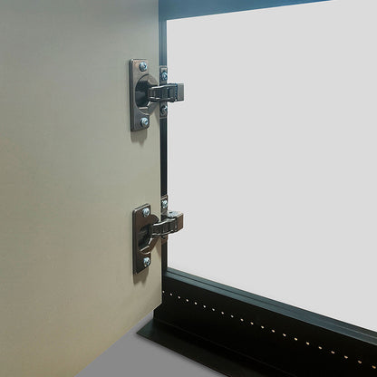 Lennox 90° Soft-Close No-Bore Surface-Mount Cabinet Hinges for Frameless Cabinets