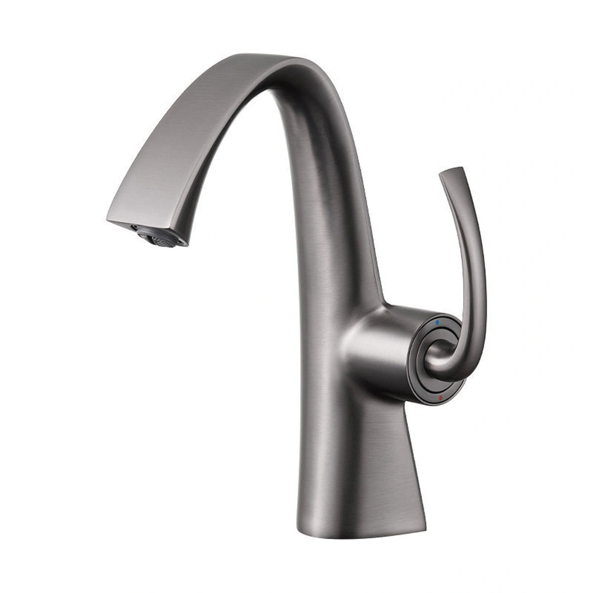 Calira Modern Single-Handle Single-Hole Bathroom Sink Faucet