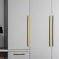 Low-Profile Flat Bar Cabinet Pulls and Handles