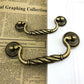 Vintage Brass Finish Bail Drawer Pull Handles