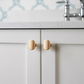 European Round Bar Zinc Alloy Cabinet Pulls
