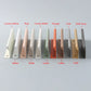 Modern Refined Cabinet Edge Finger Pulls for Kitchen, Multi-Color Options