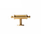 Antique Brass Round Bar Cabinet Pulls and Knobs