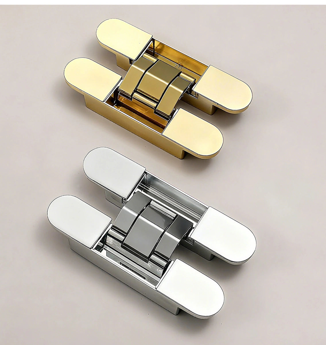 3D Adjustable Concealed Door Hinges for Interior Wood Doors