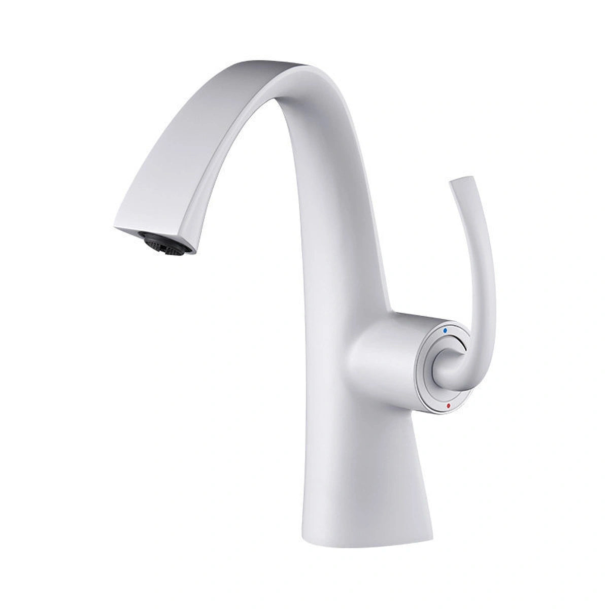 Calira Modern Single-Handle Single-Hole Bathroom Sink Faucet