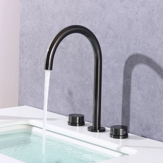 Norvia High-Arc Widespread 3-Hole Bathroom Sink Faucet