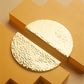 Gold Half Moon Cabinet Pulls, Solid Brass Drawer Handles