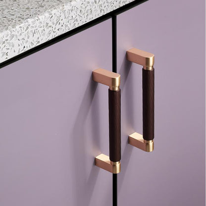 Two-Color Splicing Aluminum Alloy Cabinet Pulls