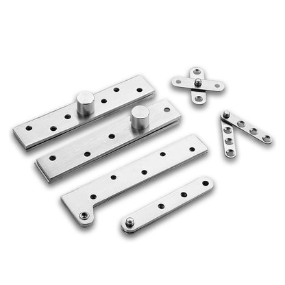 Stainless Steel 360° Pivot Door Hinges, Top and Bottom Mount