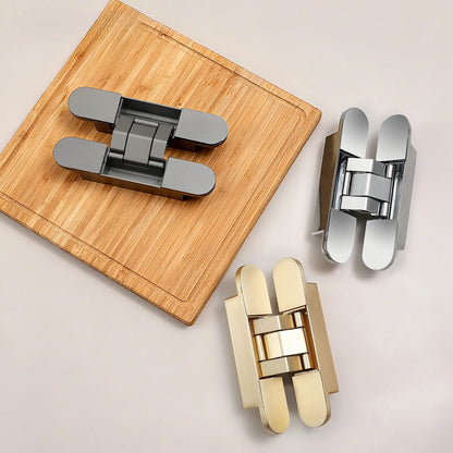 3D Adjustable Concealed Door Hinges for Interior Wood Doors