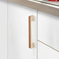Textured Leather Inlay Cabinet Pulls and Knobs