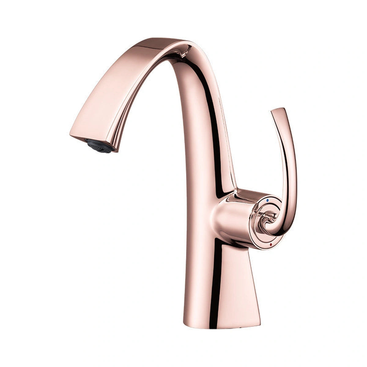 Calira Modern Single-Handle Single-Hole Bathroom Sink Faucet