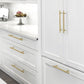 Classic Gold Zinc Alloy Cabinet Pulls for Drawers and Dressers