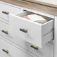 Two-Tone Gray Drawer Pulls and Cabinet Handles