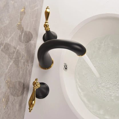 Montara Classic Two-Handle 3-Hole Widespread Bathroom Sink Faucet