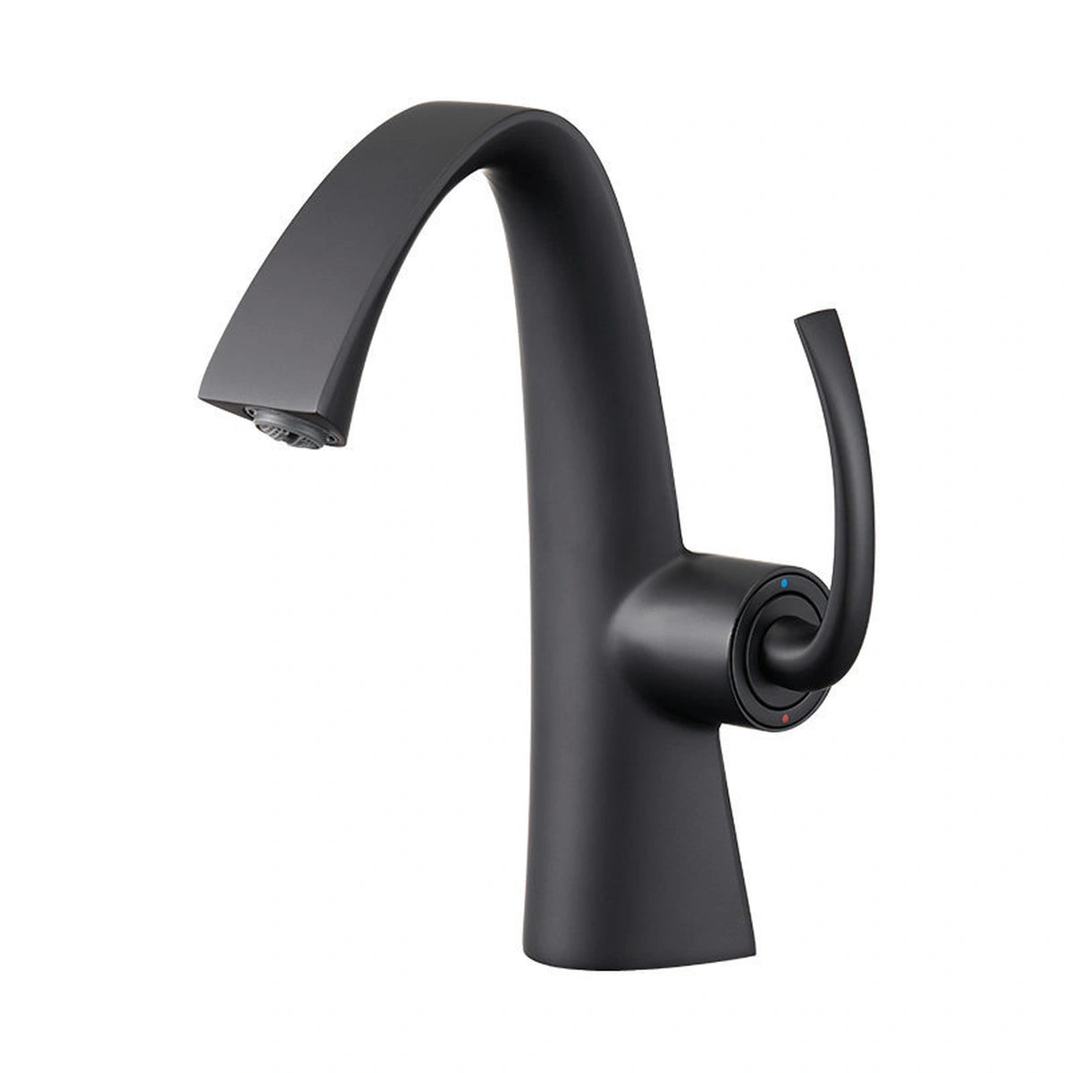 Calira Modern Single-Handle Single-Hole Bathroom Sink Faucet