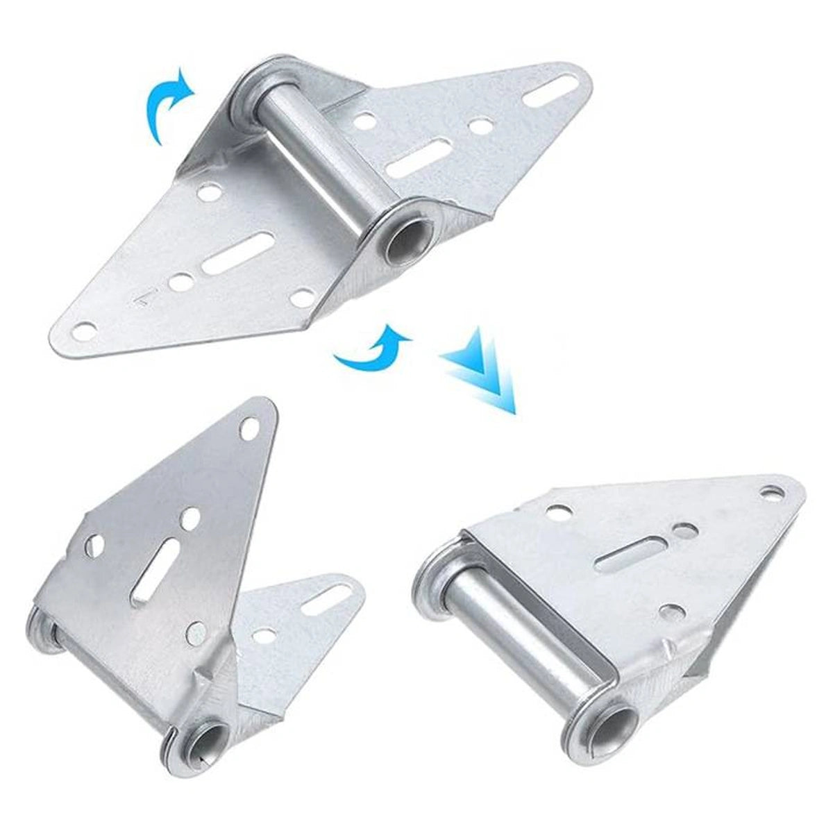Sectional Garage Door Hinge, Zinc-Plated Steel Roller Bracket