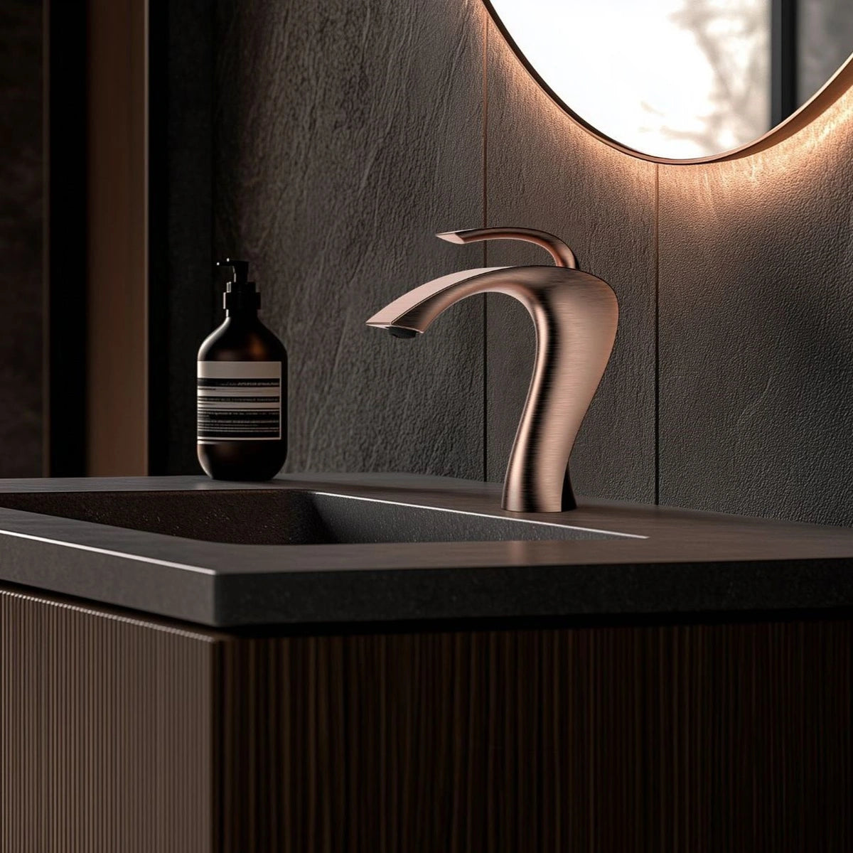 A MODERN SILHOUETTE FOR THE VANITY