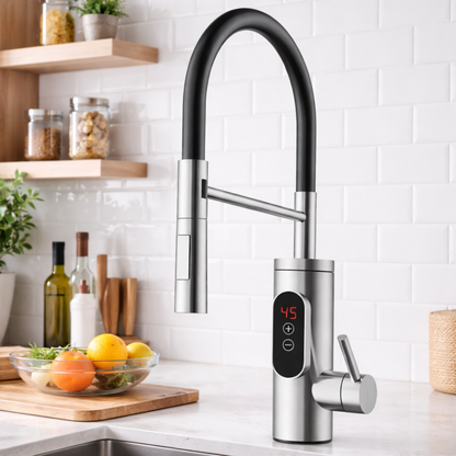 Thermora 220V Instant Hot Water Faucet with Digital Display
